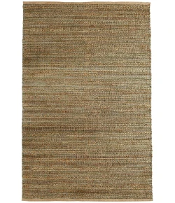 LR Home Natural Fiber Natural/Smoke Green 03391 9 ft. X 12 ft. Rect. Rug