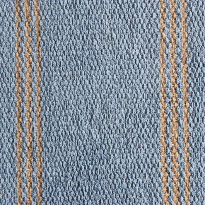 LR Home Hampton Light Blue/Tan 03393 5 ft. X 7 ft. 9 in. Rect. Rug