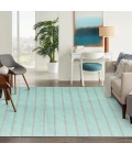 LR Home Hampton Light Green/Tan 03394 7 ft. 9 in. X 9 ft. 9 in. Rect. Rug