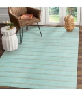 LR Home Hampton Light Green/Tan 03394 7 ft. 9 in. X 9 ft. 9 in. Rect. Rug