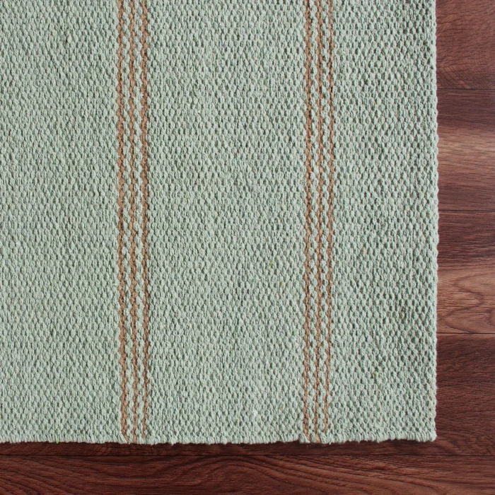 LR Home Hampton Light Green/Tan 03394 9 ft. X 12 ft. Rect. Rug