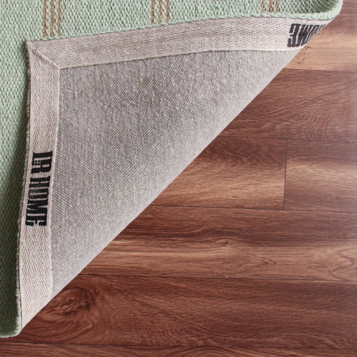 LR Home Hampton Light Green/Tan 03394 9 ft. X 12 ft. Rect. Rug