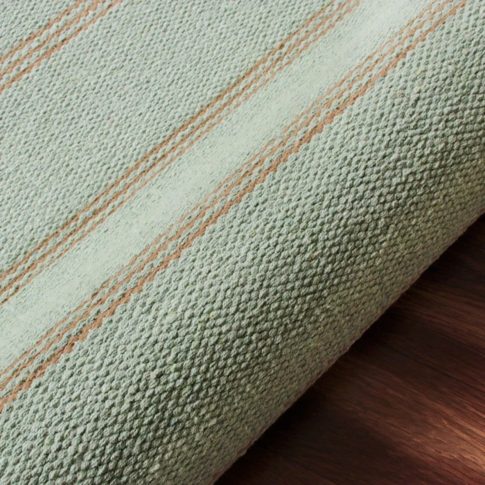 LR Home Hampton Light Green/Tan 03394 9 ft. X 12 ft. Rect. Rug