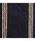 LR Home Hampton Black/Tan 03395 7 ft. 9 in. X 9 ft. 9 in. Rect. Rug