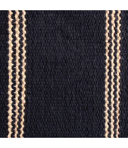 LR Home Hampton Black/Tan 03395 7 ft. 9 in. X 9 ft. 9 in. Rect. Rug