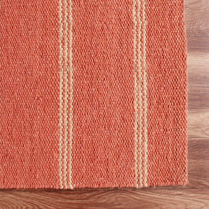 Rugs Town Red NATUR 2ft. x 3ft. Rectangle Rug