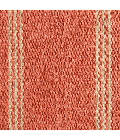 LR Home Hampton Red NATUR 2ft. x 3ft. Rectangle Rug