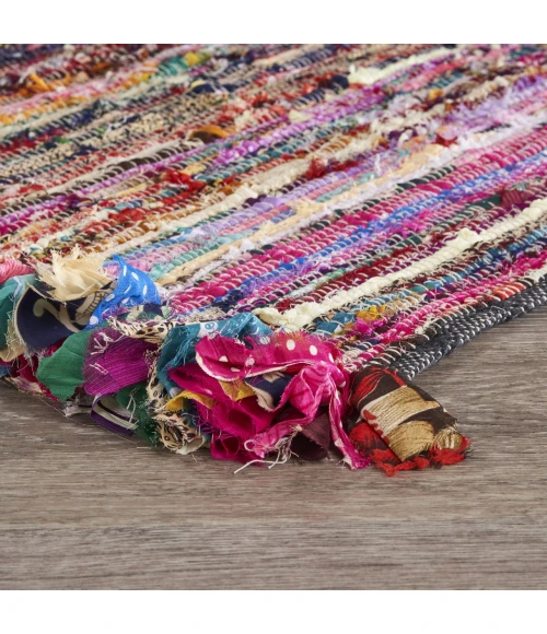 LR Home Accent Multicolored NATUR 3ft. x 5ft. Rectangle Rug