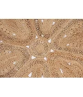 LR Home NATURAL FIBER 12029 Natural 6' Round Rug