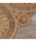 LR Home NATURAL FIBER 12029 Natural 6' Round Rug