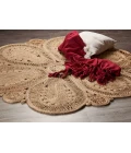 LR Home NATURAL FIBER 12029 Natural 6' Round Rug