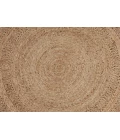 LR Home NATURAL FIBER 12034 Gray 6' Round Rug