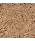 LR Home NATURAL FIBER 12045 Natural 6' Round Rug