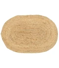 LR Home NATURAL FIBER 50135 Natural 2'0" X 2'3" Oval Rug