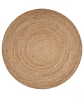 LR Home NATURAL FIBER 50136 Natural 6' Round Rug