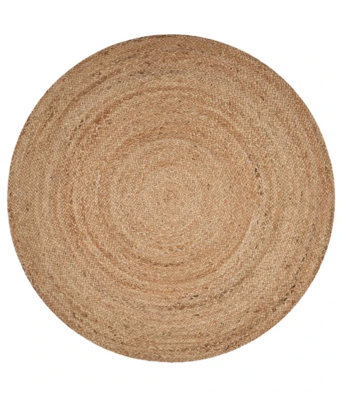 LR Home NATURAL FIBER 50136 Natural 6' Round Rug