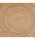 LR Home NATURAL FIBER 50136 Natural 6' Round Rug