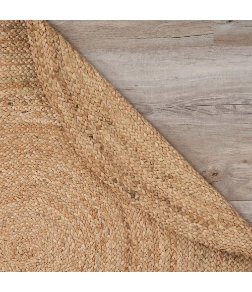 LR Home NATURAL FIBER 50136 Natural 6' Round Rug