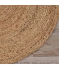 LR Home NATURAL FIBER 50136 Natural 6' Round Rug