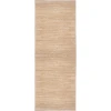 Rugs Town Fiber Cream NATUR 2ft.6in. x 7ft.9in. Runner Rug