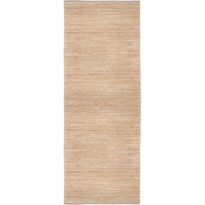 Rugs Town Fiber Cream NATUR 2ft.6in. x 7ft.9in. Runner Rug