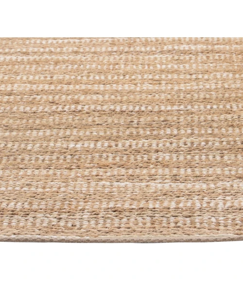 LR Home Natural Fiber Cream/Ivory 82400 7 ft. 9 in. X 9 ft. 9 in. Rect. Rug