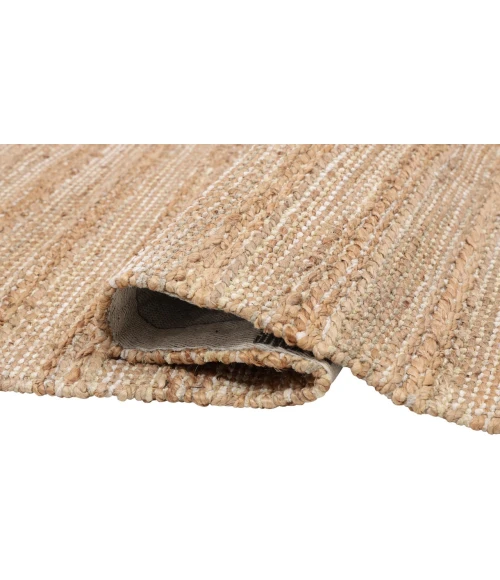 LR Home Natural Fiber Cream NATUR 2ft.6in. x 7ft.9in. Runner Rug