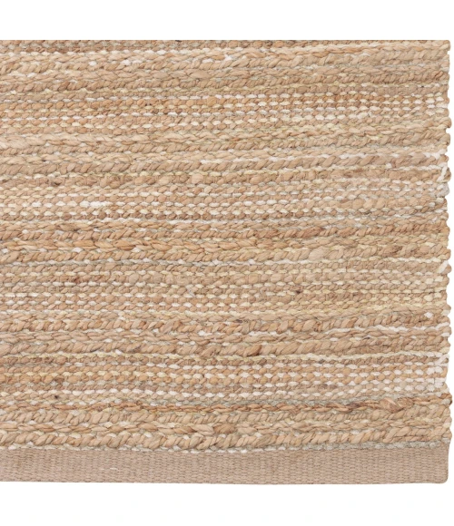 LR Home Natural Fiber Cream NATUR 2ft.6in. x 7ft.9in. Runner Rug