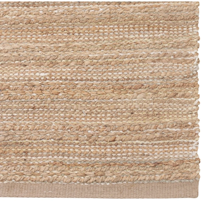 Rugs Town Fiber Cream NATUR 2ft.6in. x 7ft.9in. Runner Rug
