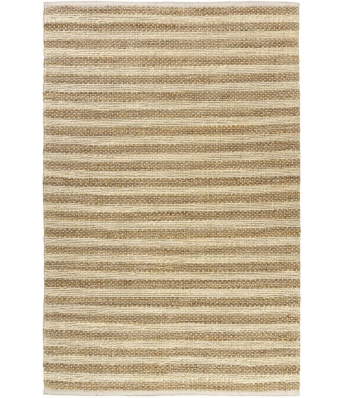 LR Home Natural Fiber White/Natural 82489 10 ft. X 14 ft. Rect. Rug