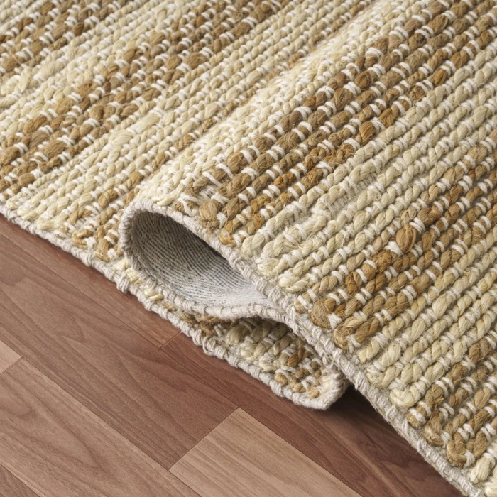 Rugs Town Fiber White/Natural 82489 10 ft. X 14 ft. Rect. Rug