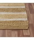 LR Home Natural Fiber Spa Blue/Natural 82490 10 ft. X 14 ft. Rect. Rug
