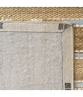 LR Home Natural Fiber Spa Blue/Natural 82490 10 ft. X 14 ft. Rect. Rug