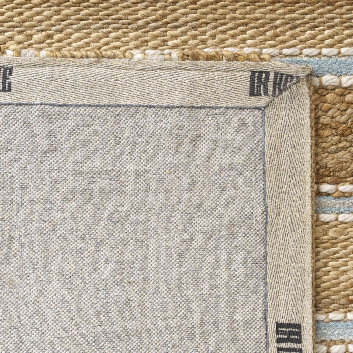 Rugs Town Fiber Spa Blue/Natural 82490 5 ft. X 7 ft. 9 in. Rect. Rug