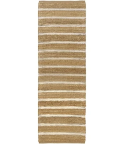 LR Home Natural Fiber Ivory/Natural 82524 2 ft. 6 in. X 7 ft. 9 in. Rect. Rug