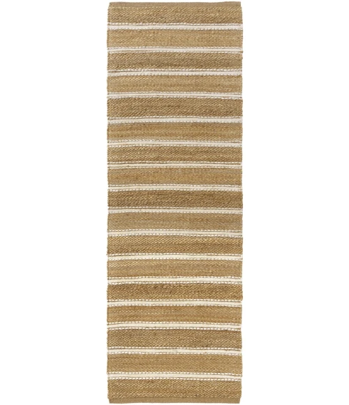 LR Home Natural Fiber Ivory/Natural 82524 2 ft. 6 in. X 7 ft. 9 in. Rect. Rug