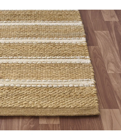 LR Home Natural Fiber Ivory/Natural 82524 2 ft. X 3 ft. Rect. Rug