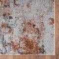 Rugs Town 81834 Gray/ Rust 5' X 7'6 Rect. Rug