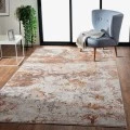 Rugs Town 81834 Gray/ Rust 5' X 7'6 Rect. Rug