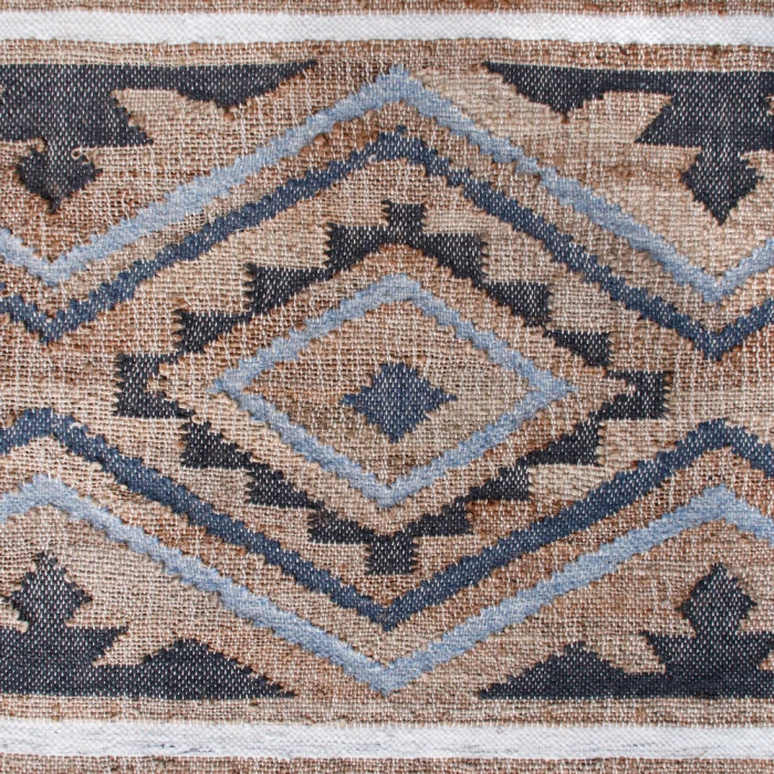 Rugs Town 81981 Blue/ Multi 7'9" X 9'9 Rect. Rug