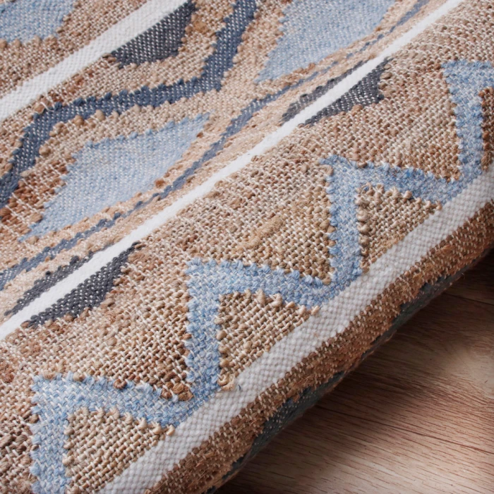 Rugs Town 81981 Blue/ Multi 7'9" X 9'9 Rect. Rug