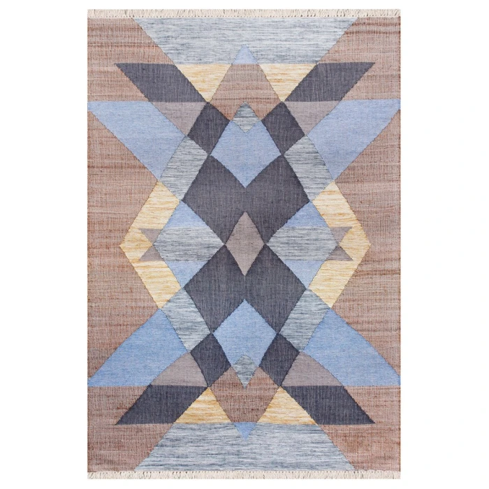 Rugs Town 81982 Beige/ Multi 6' X 9' Rect. Rug