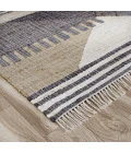 LR Home Nimroz Tan/Black/Blue/Gray/White 81984 2 ft. X 3 ft. Rect. Rug