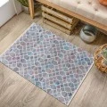 Rugs Town White/Blue/Red/Orange/Multi 81985 4 ft. X 6 ft. Rect. Rug