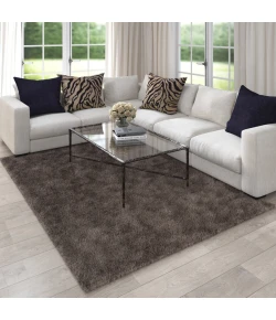 LR Home Norville Brown NORVI 7ft.6in. x 9ft.6in. Rectangle Rug