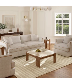 Rugs Town 82993 Ivory 10ft. x 14ft. Rect. Rug
