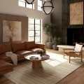 Rugs Town Ivory Calliope 6ft. x 9ft. Rect. Rug