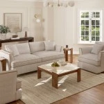 Rugs Town Brown Calliope 6ft. x 9ft. Rect. Rug