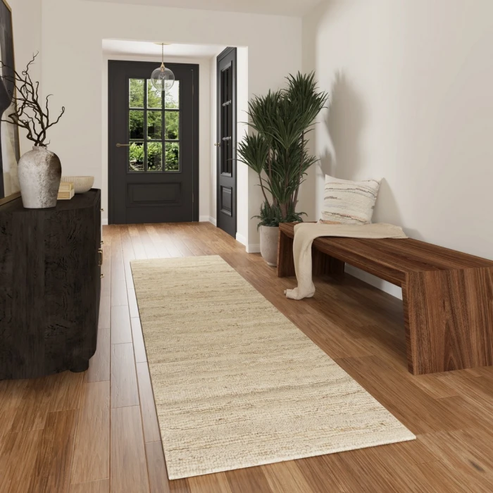 LR Home Norwood Beige Calliope 2ft.6in. x 7ft.6in. Rect. Rug