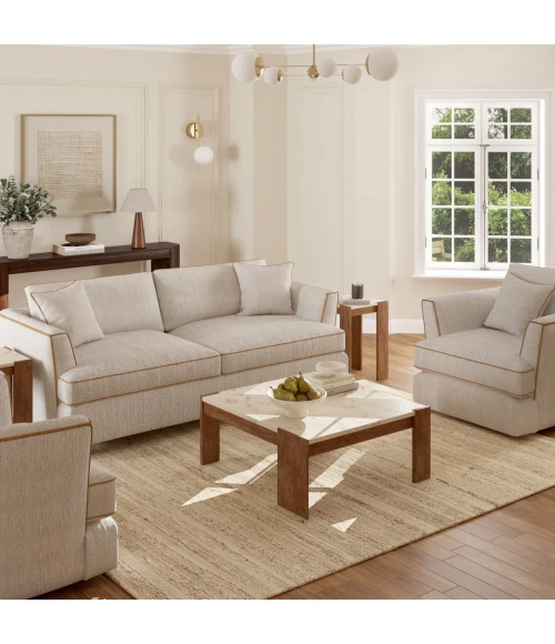 Rugs Town Norwood Beige Calliope 10ft. x 14ft. Rect. Rug